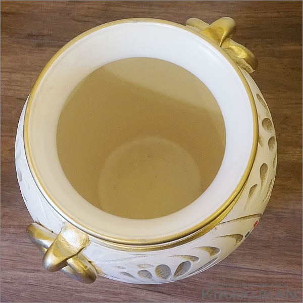 傘立て アンブレラスタンド 陶器 イタリア製傘立て イタリア ホワイト