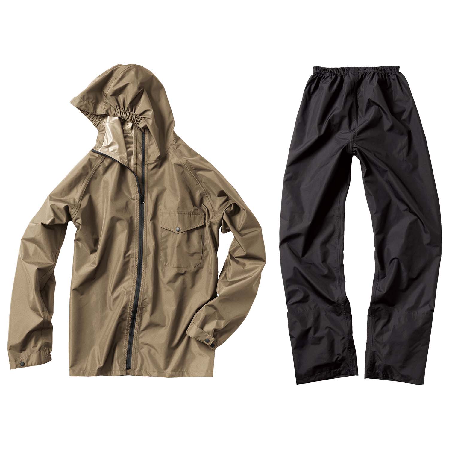 レインウェア レインコート 上下セット 男女兼用 耐水圧10000mm/H2O 透