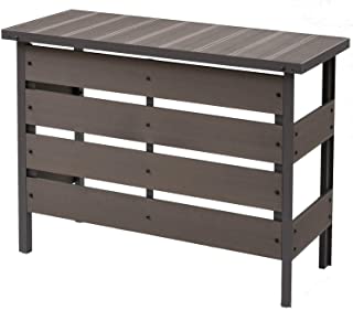 山善（YAMAZEN） 室外機カバー エアコン室外機カバー アルミ おしゃれ