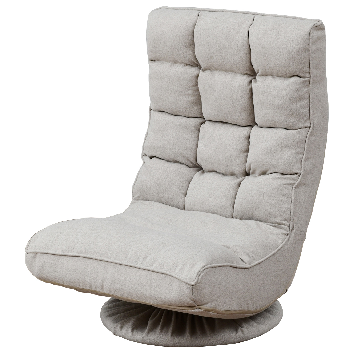 山善（YAMAZEN） 座椅子 おしゃれ ハイバック 回転 リクライニング座椅