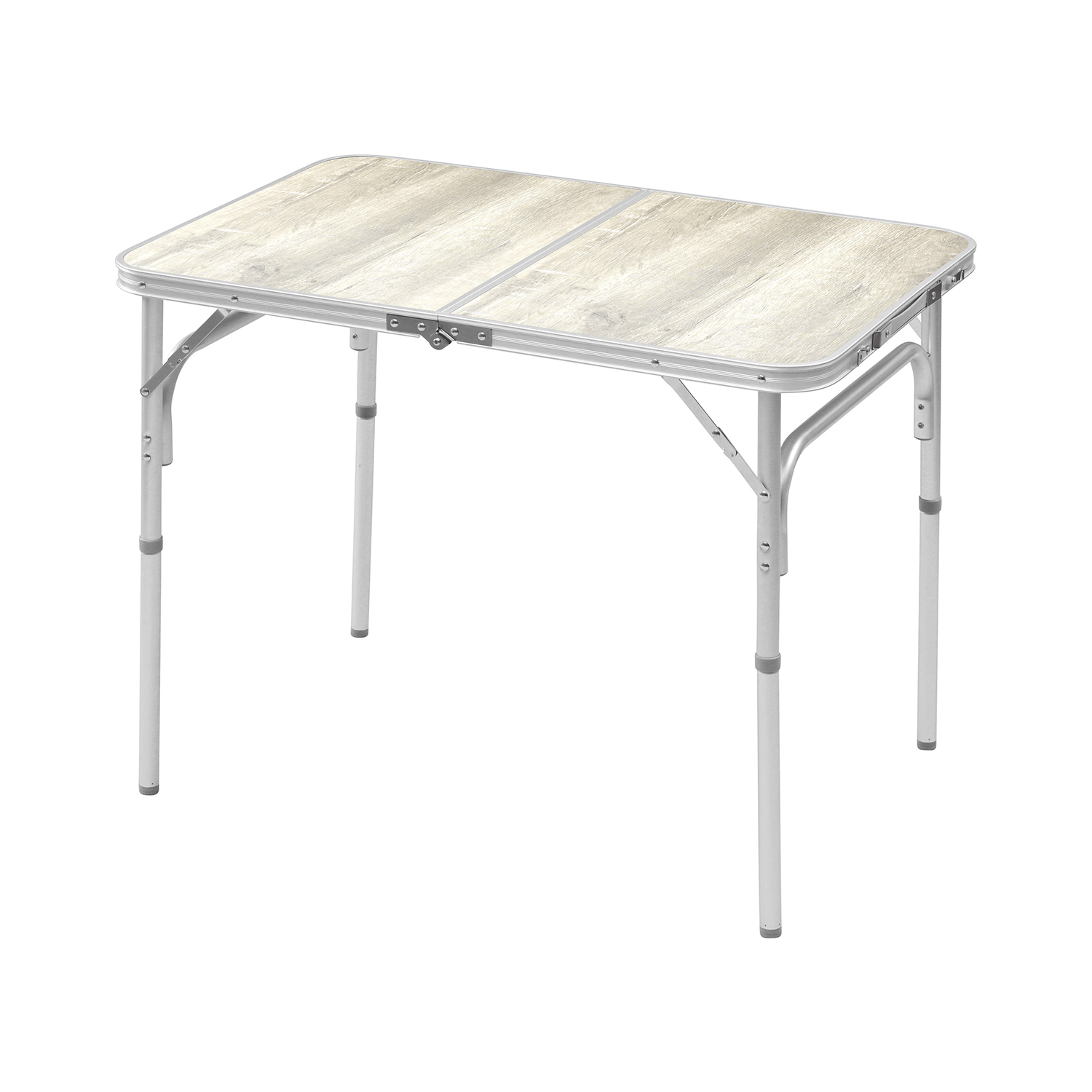 山善（YAMAZEN） アウトドアテーブル 折りたたみ アルミ 軽量 木目