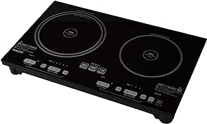 山善（YAMAZEN） IHクッキングヒーター IHコンロ 2口 IH 2口 据え置き