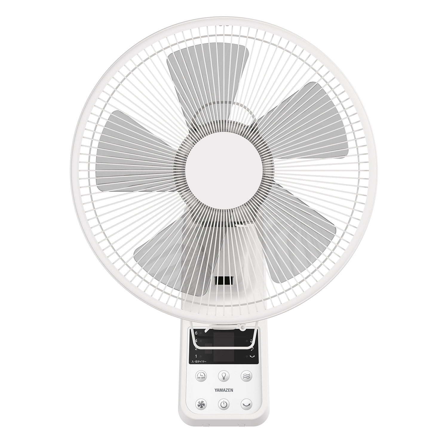 山善（YAMAZEN） 扇風機 壁掛け 壁掛け扇風機 おしゃれ リモコン 30cm