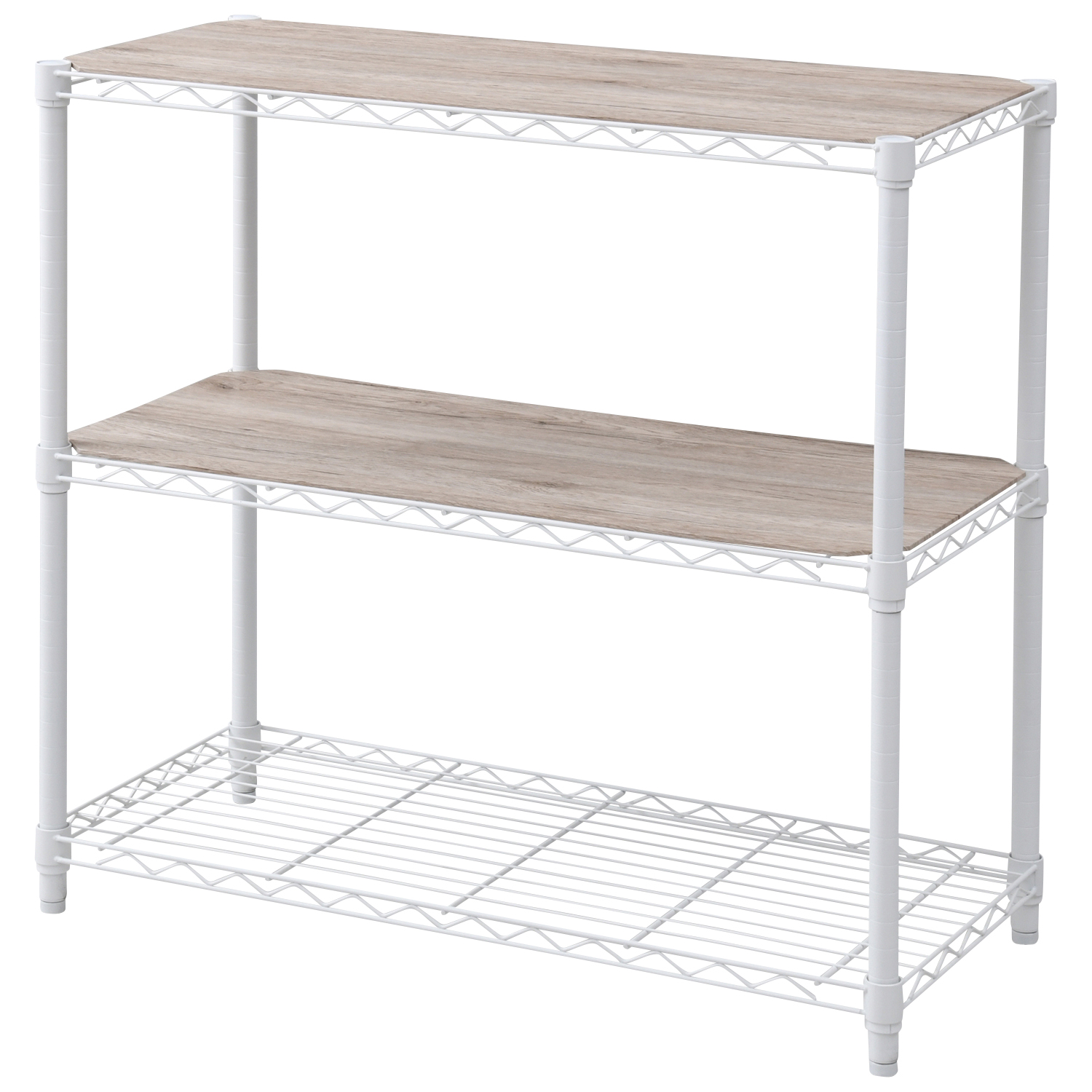 山善（YAMAZEN） スチールラック 棚 木製棚板2枚セット 幅86.5 奥行39