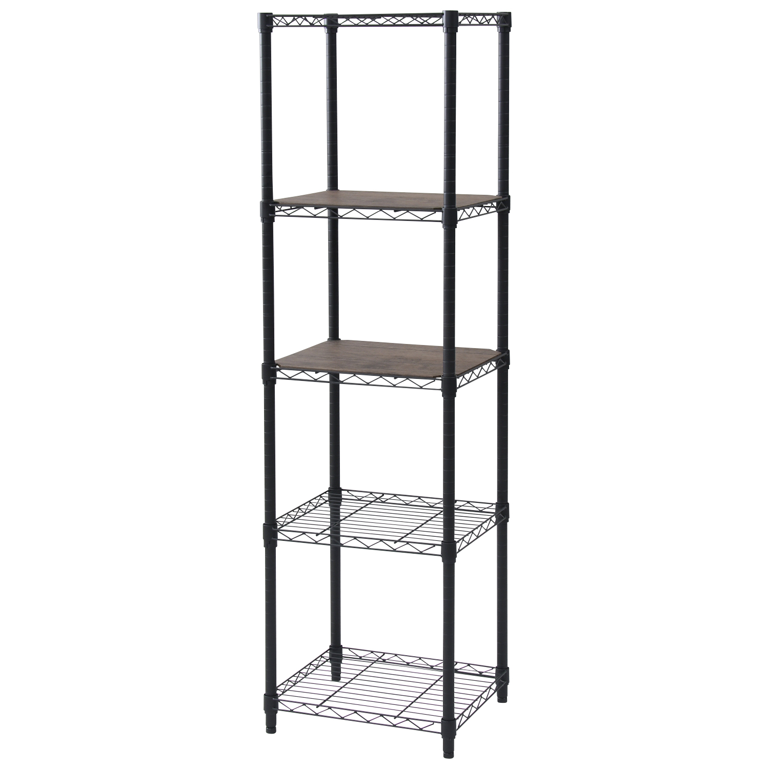 山善（YAMAZEN） スチールラック 棚 木製棚板2枚セット 幅45 奥行39 高