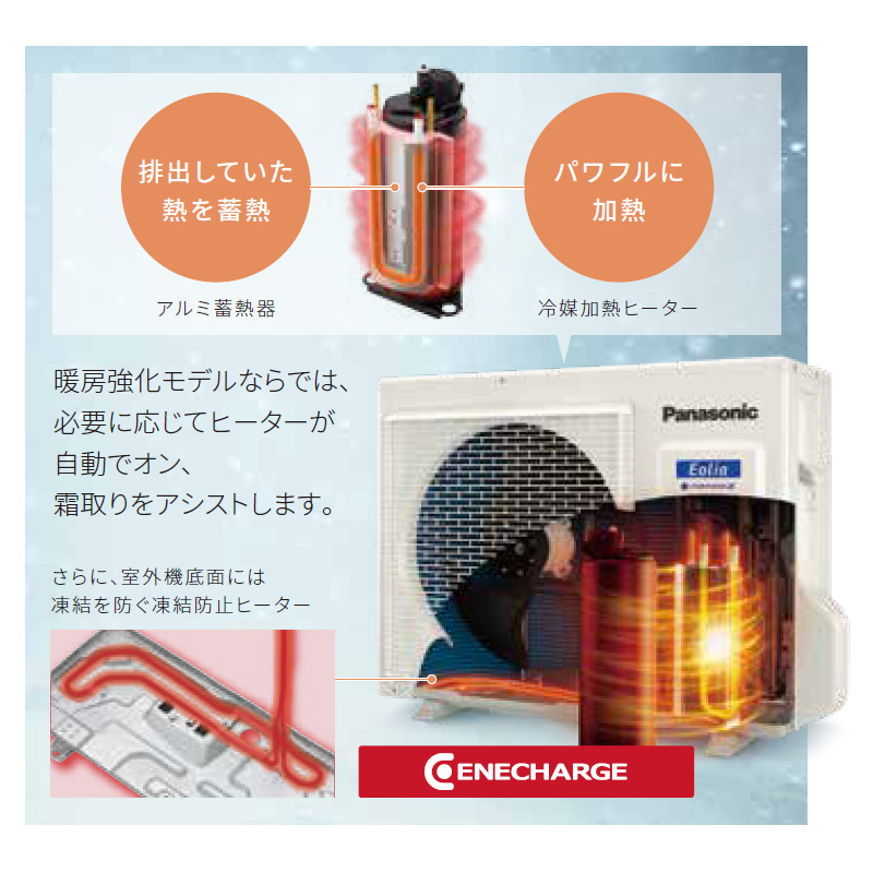 エオリア エアコン 23畳用 パナソニック 2024年モデル UXシリーズ