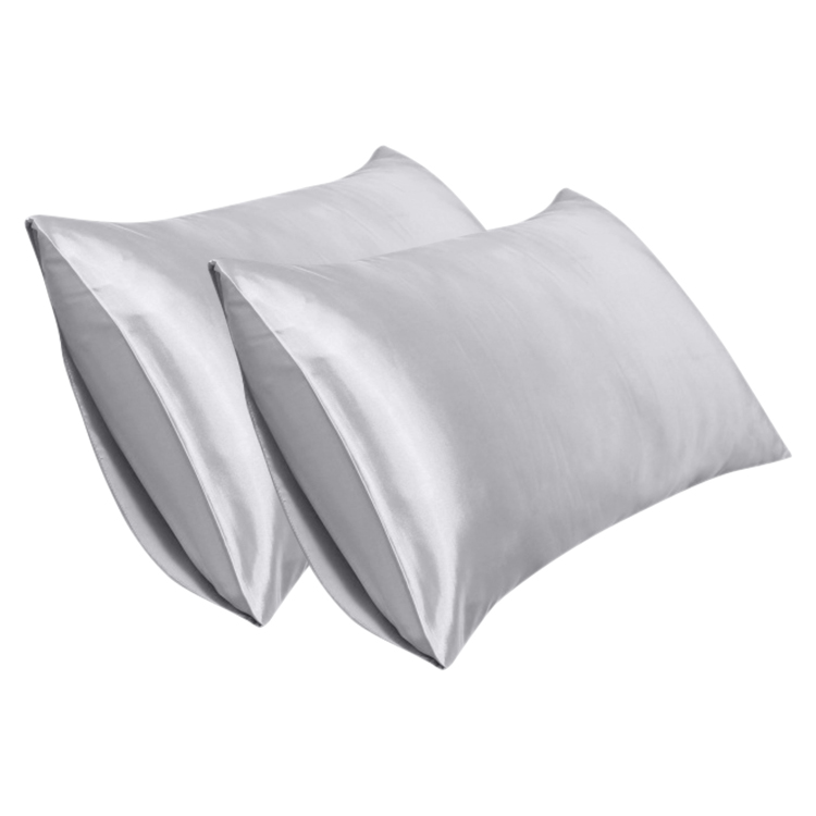 2枚セット】シルク 枕カバー 48x74cm 50x70cm 43x63cm 両面 封筒式