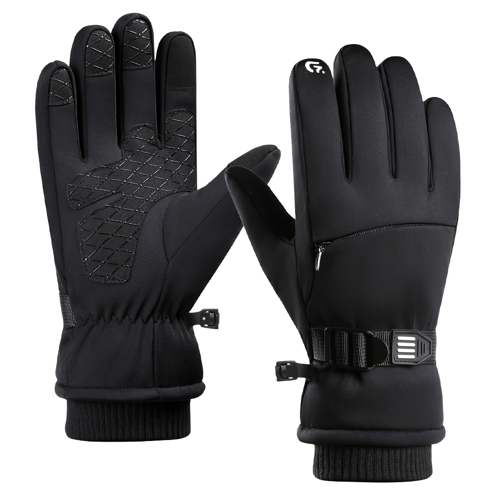 グローブメンズ手袋 防寒 防風 防水 ロング バイクグローブ スマホ対応