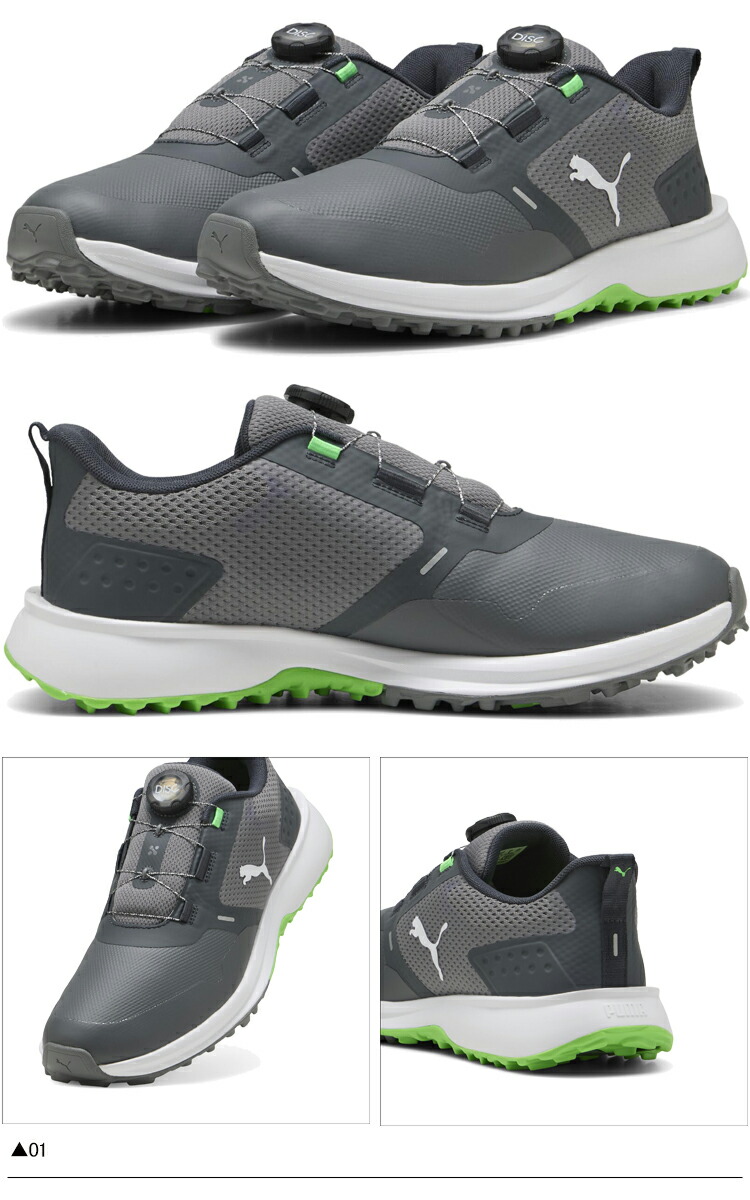 PUMA（プーマ） ゴルフ フュージョン グリップ 6 ディスク スパイク