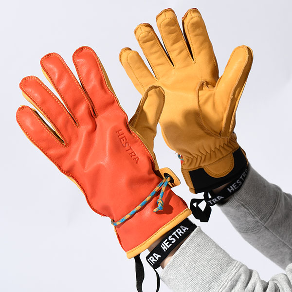 HESTRA（ヘストラ） レザーグローブ Wakayama メンズ 五指 本革 天然