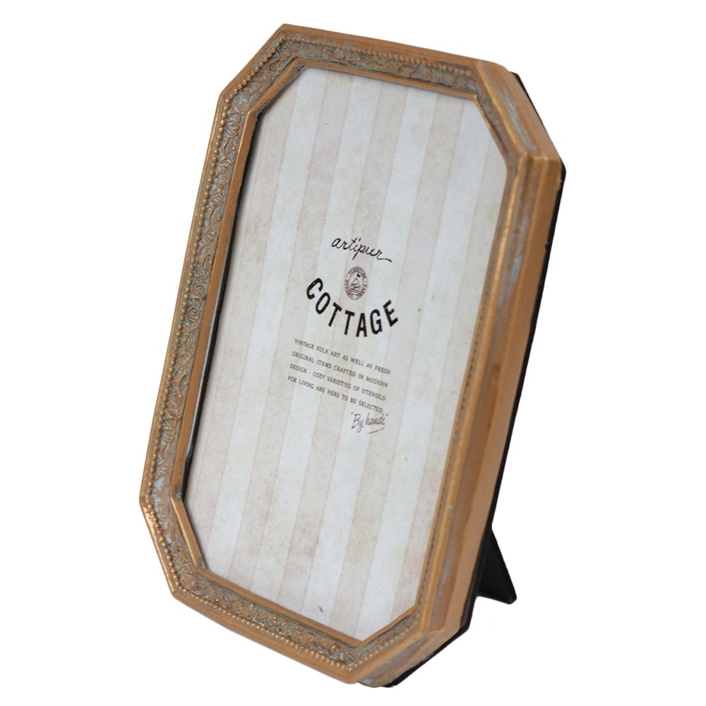 アンティーク風 写真立て フォトフレーム L 19×14cm フォトスタンド