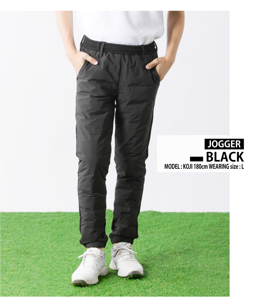 ダウンパンツ 防風 ゴルフパンツ メンズ シームレス ストレッチ ゴルフ