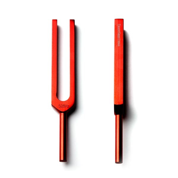 音叉 おんさ チューナー 528Hz DNA セット ラバーマレット付