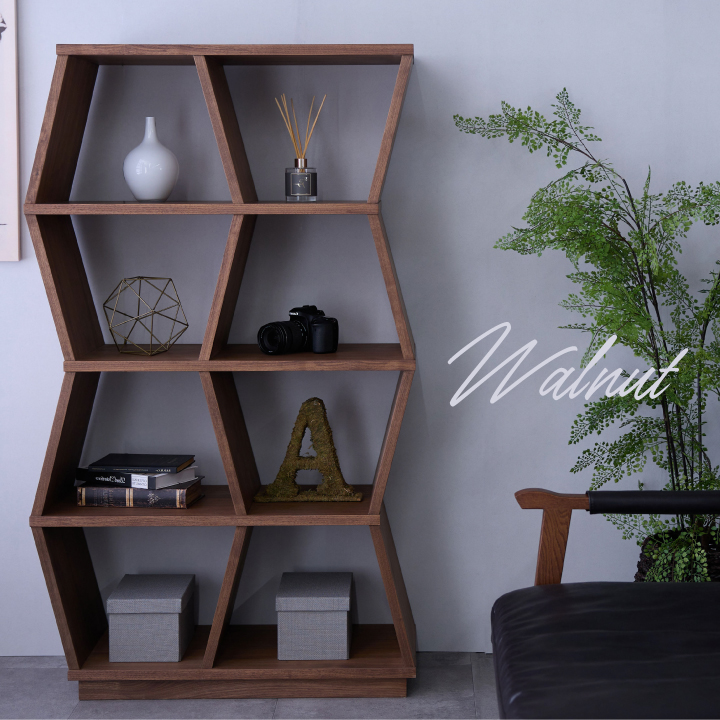 ラック オープンシェルフ 木製 幅88 4段 シェルフ オープンラック