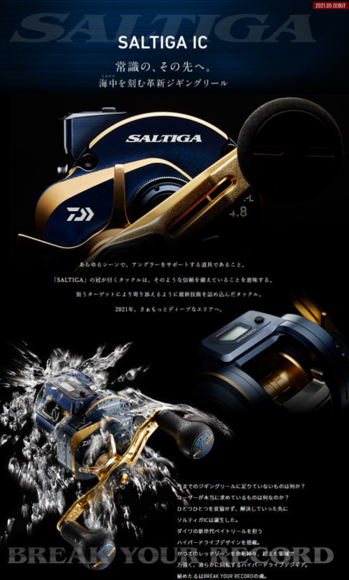 DAIWA（ダイワ） 21ソルティガ IC 100PL-DH : フィッシング カンパイ