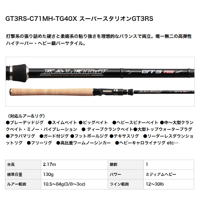 エバーグリーン カレイド インスピラーレ GT3RS-C71MH-TG40X スーパー