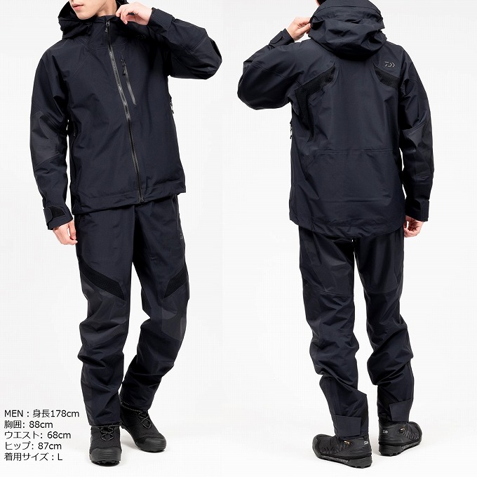 DAIWA（ダイワ） 【取り寄せ商品】 DR-1323J (ブラック／3XL