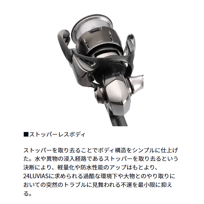 DAIWA（ダイワ） 24 ルビアス LT2000S-P (2024年モデル) スピニング