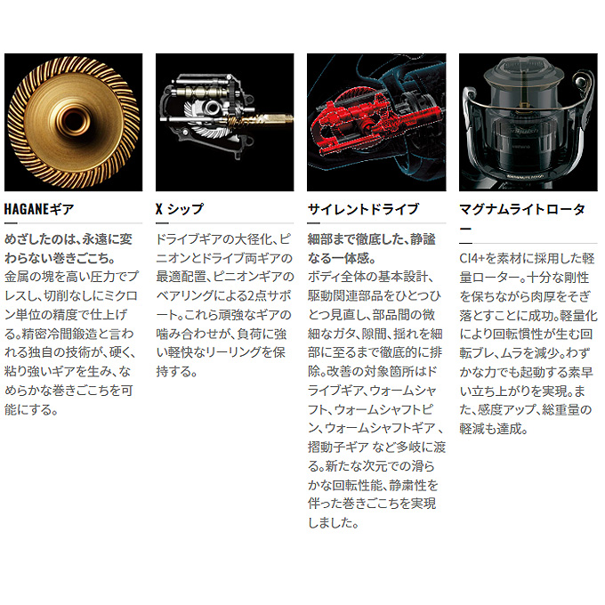 シマノ（SHIMANO） 【取り寄せ商品】シマノ 22 ミラベル 4000XG (2022