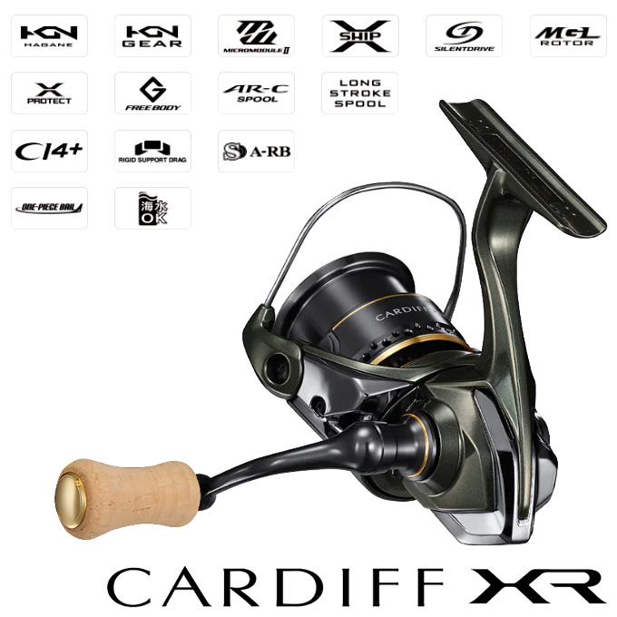 シマノ（SHIMANO） 23 カーディフ XR C2000SHG (2023年モデル