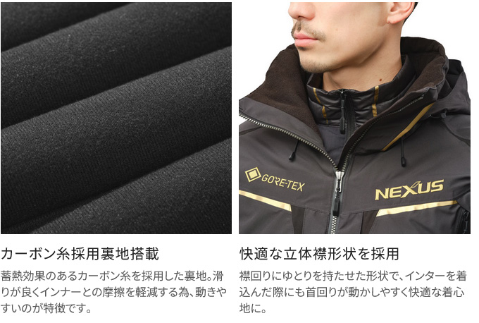 シマノ（SHIMANO） RB-150X (ブラック／L) ネクサス ゴアテックス