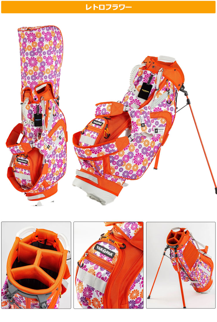 YAKPAK（ヤックパック） ゴルフ YP-001 キャディバッグ スタンドバッグ