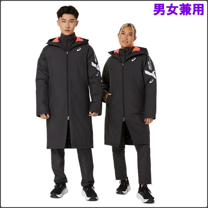 ASICS（アシックス） メンズ 中綿コート レディース 男女兼用 ベンチ