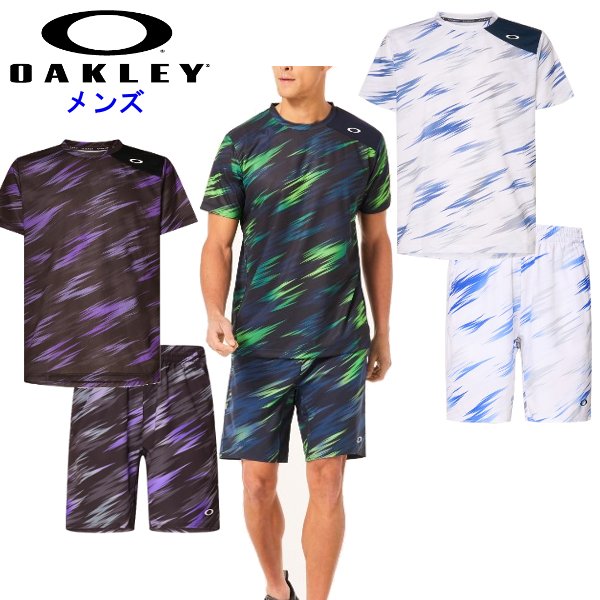 OAKLEY（オークリー） 爆買 メンズ テニスウェア 上下セット 半袖