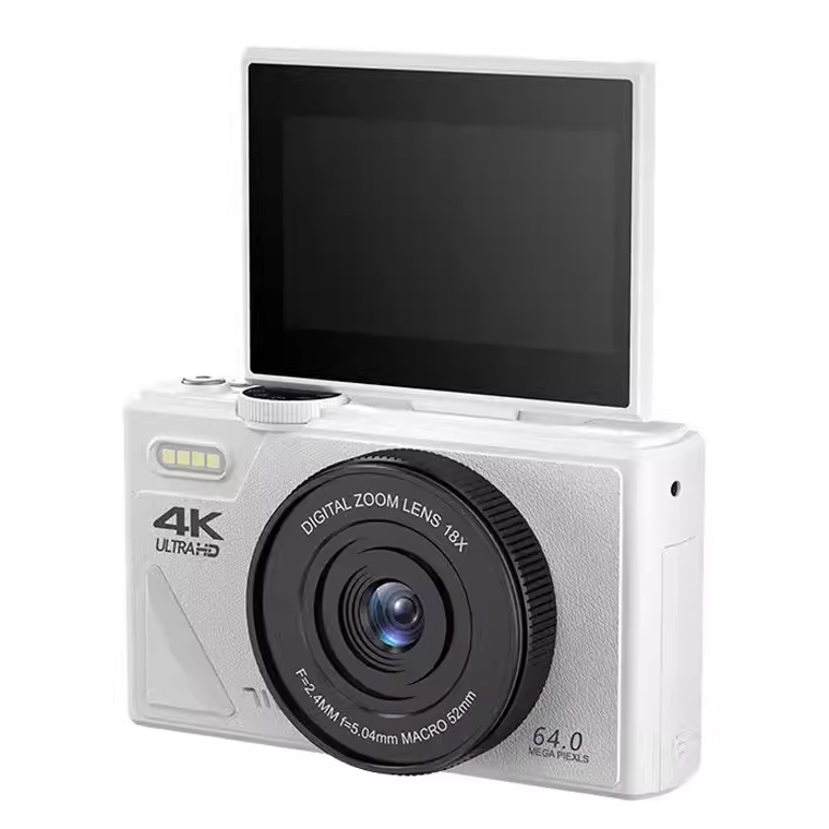 進化版☆6400万画素・4K動画撮影】デジタルカメラ デジカメ WIFI対応