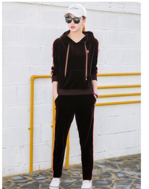 セットアップ レディース ベルベット ジャージ 上下セット 長袖 送料