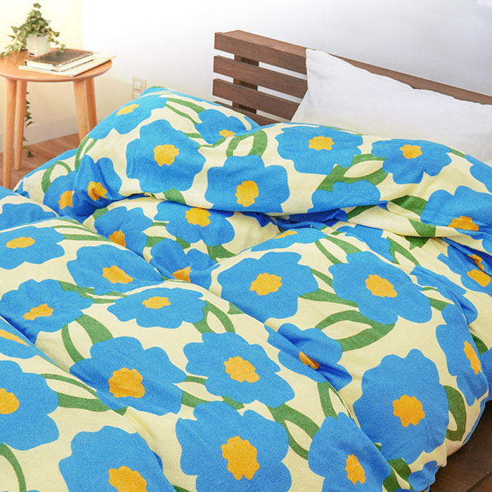 Sybilla（シビラ） 掛け布団カバー シングル 綿100％パイル タオル地