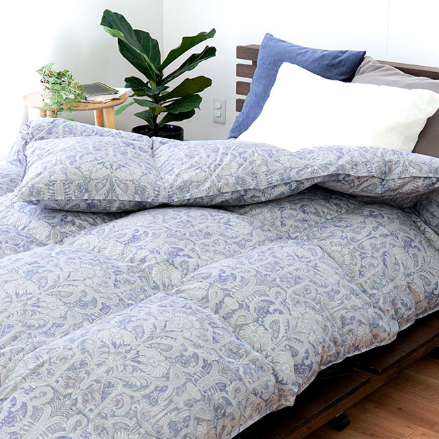 羽毛布団 シングル ブルガリア産ホワイトダックダウン93％ 日本製 抗菌