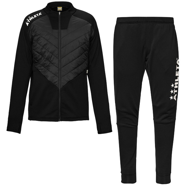 ATHLETA（アスレタ） 【上下セット】 グリッド起毛パディングTR