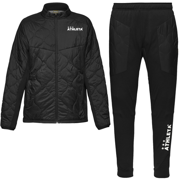 ATHLETA（アスレタ） 【上下セット】 中綿 グリッド起毛パディング