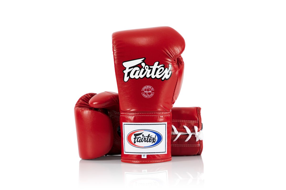 フェアテックス Fairtex 試合用 ボクシンググローブ BGL6 本革 ひも式