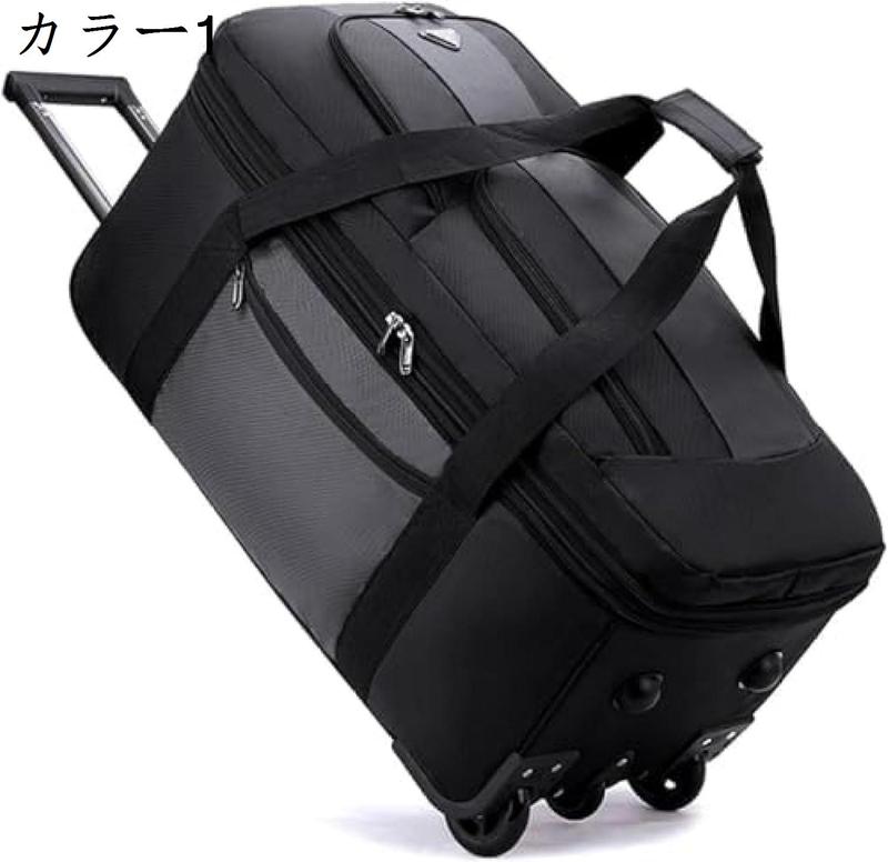 ボストンキャリーバッグ 布製スーツケース 大容量 S L ソフトケース