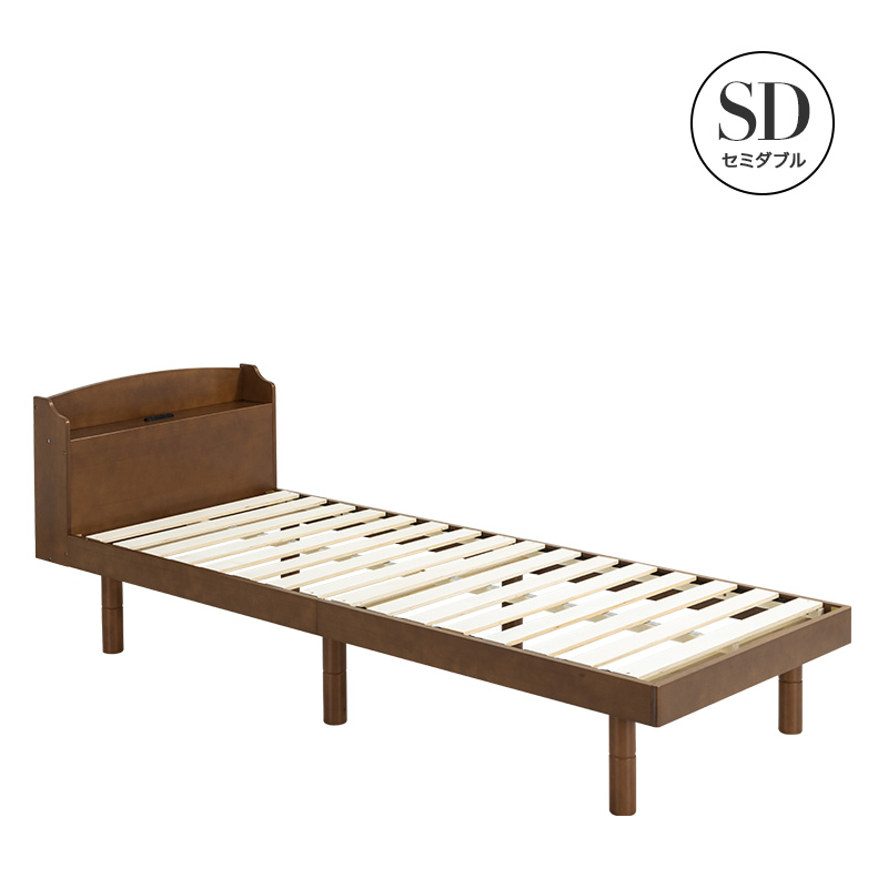 MINT すのこベッド ベッド セミダブル 頑丈 すのこ ベッドフレーム