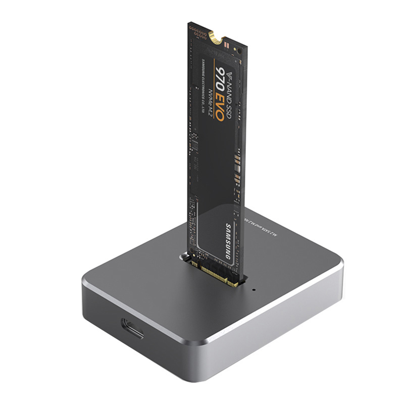 USB Type-C NVMEとSATA対応 M.2 SSDケース 3.1 Gen2 10Gbps 高速データ