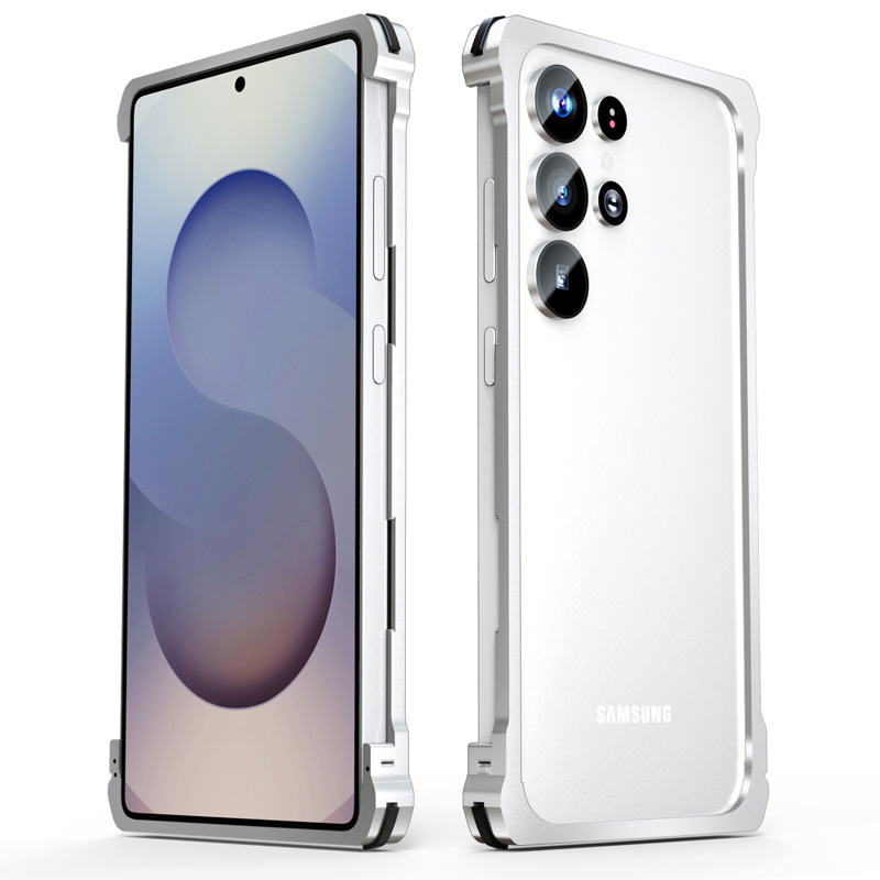 バンパーフレーム バンパーロック 背面シート Galaxy S25 Ultra ケース