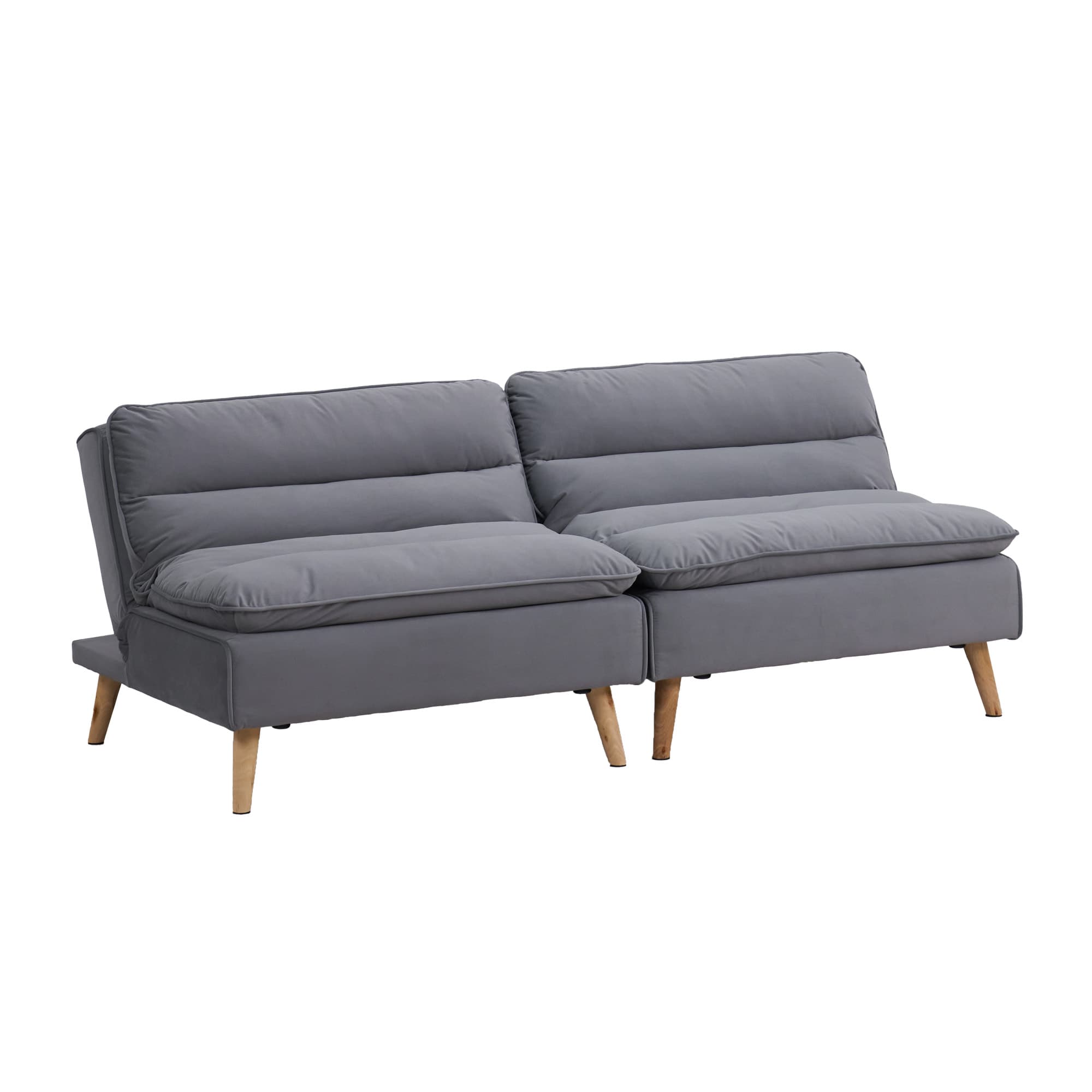 VENTOTA ソファベッド 6段階リクライニング ソファー 2人掛け ロー