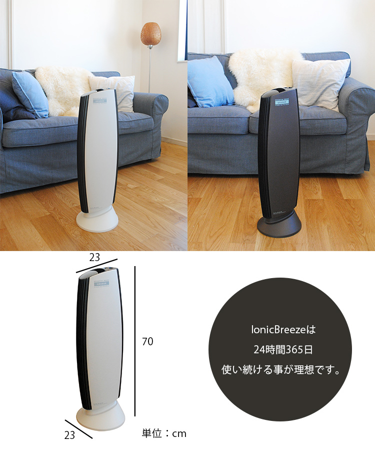 動画あり/Ionic Breeze GRANDE イオニックブリーズ グランデ 空気清浄
