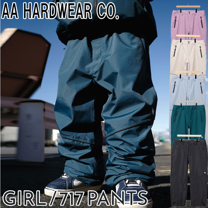 AA（ダブルエー） 24-25 AA スノーボード ウエア パンツ レディース