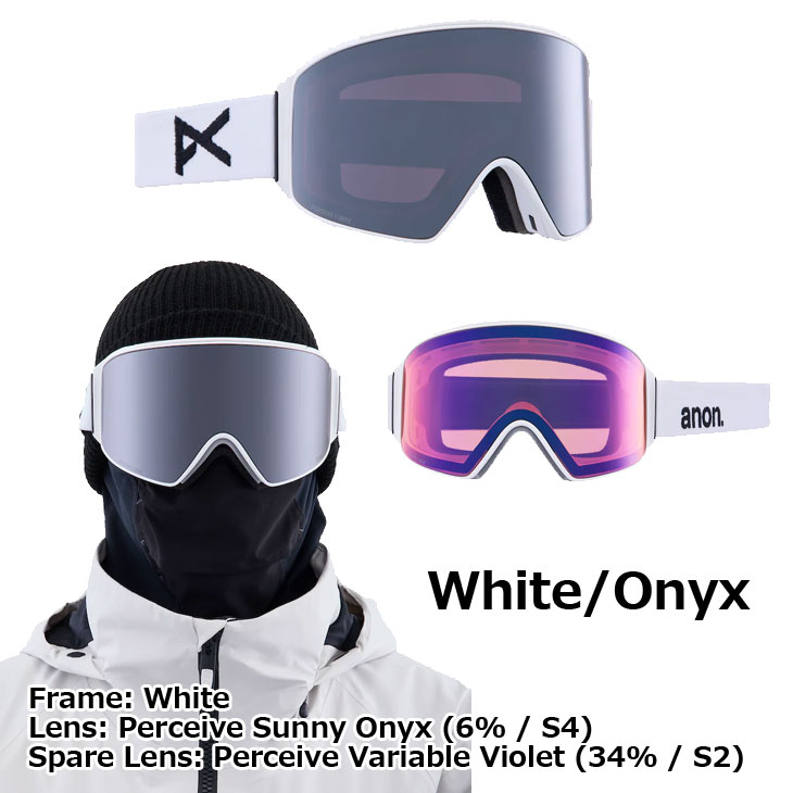 anon 24-25 ANON アノン ゴーグル M4 Cylindrical Low Bridge+ボーナス