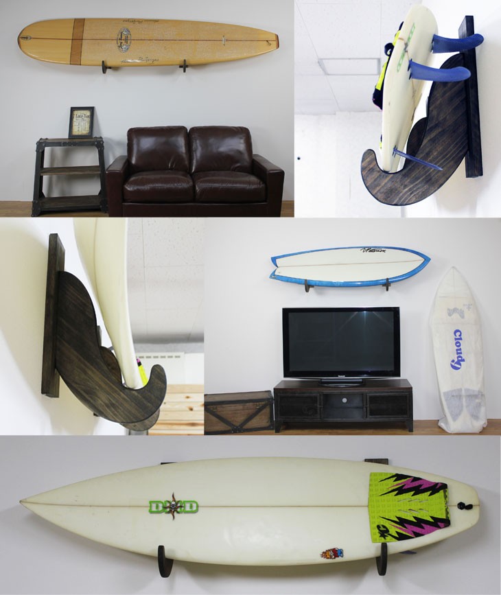 サーフボードラック Easy Rack for Board 壁掛け マルティプリータイプ