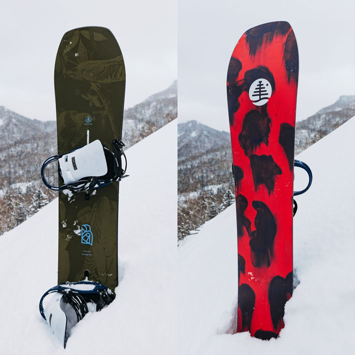 BURTON（バートン） 25-26 スノーボード BURTON Family Tree Hometown