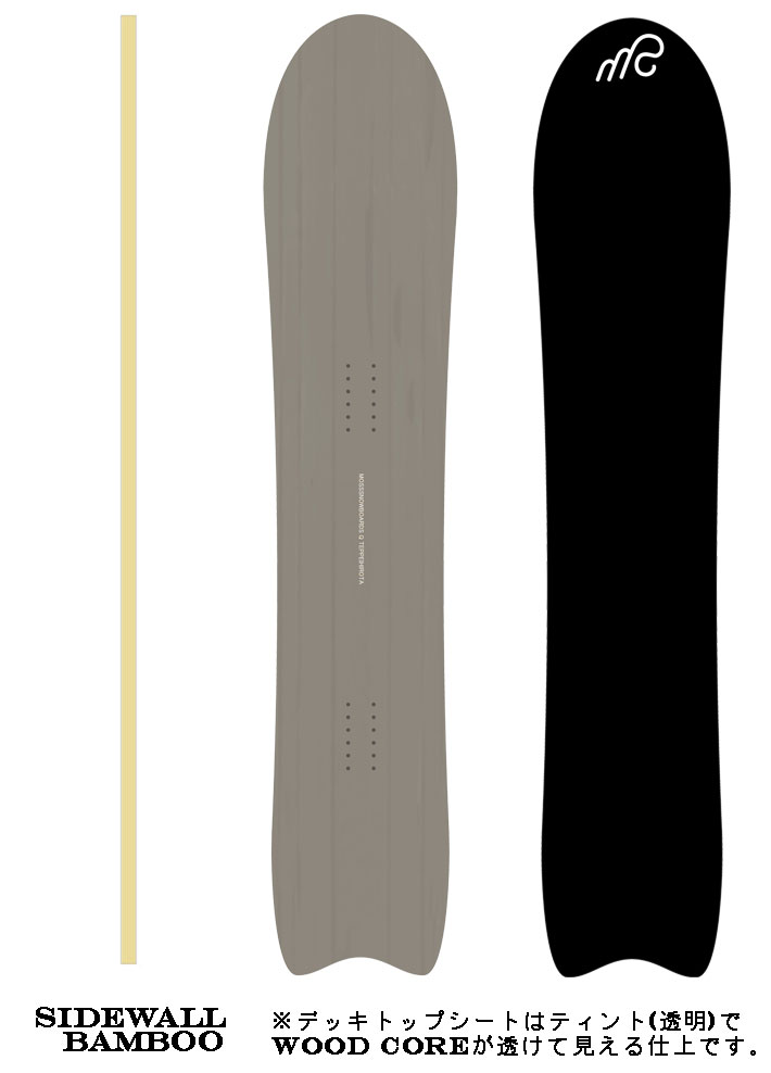 モス（MOSS） [予約商品] 26-27 MOSS スノーボード Q505 150.5cm Q