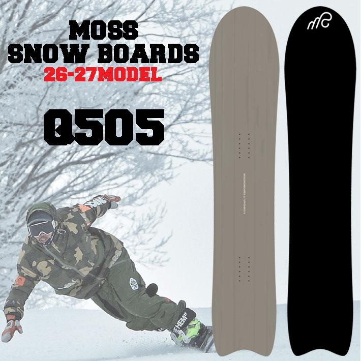 モス（MOSS） [予約商品] 26-27 MOSS スノーボード Q505 150.5cm Q