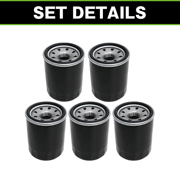 送料無料】オイルフィルター 5個セット S660 JW5 H27.04- ホンダ 互換