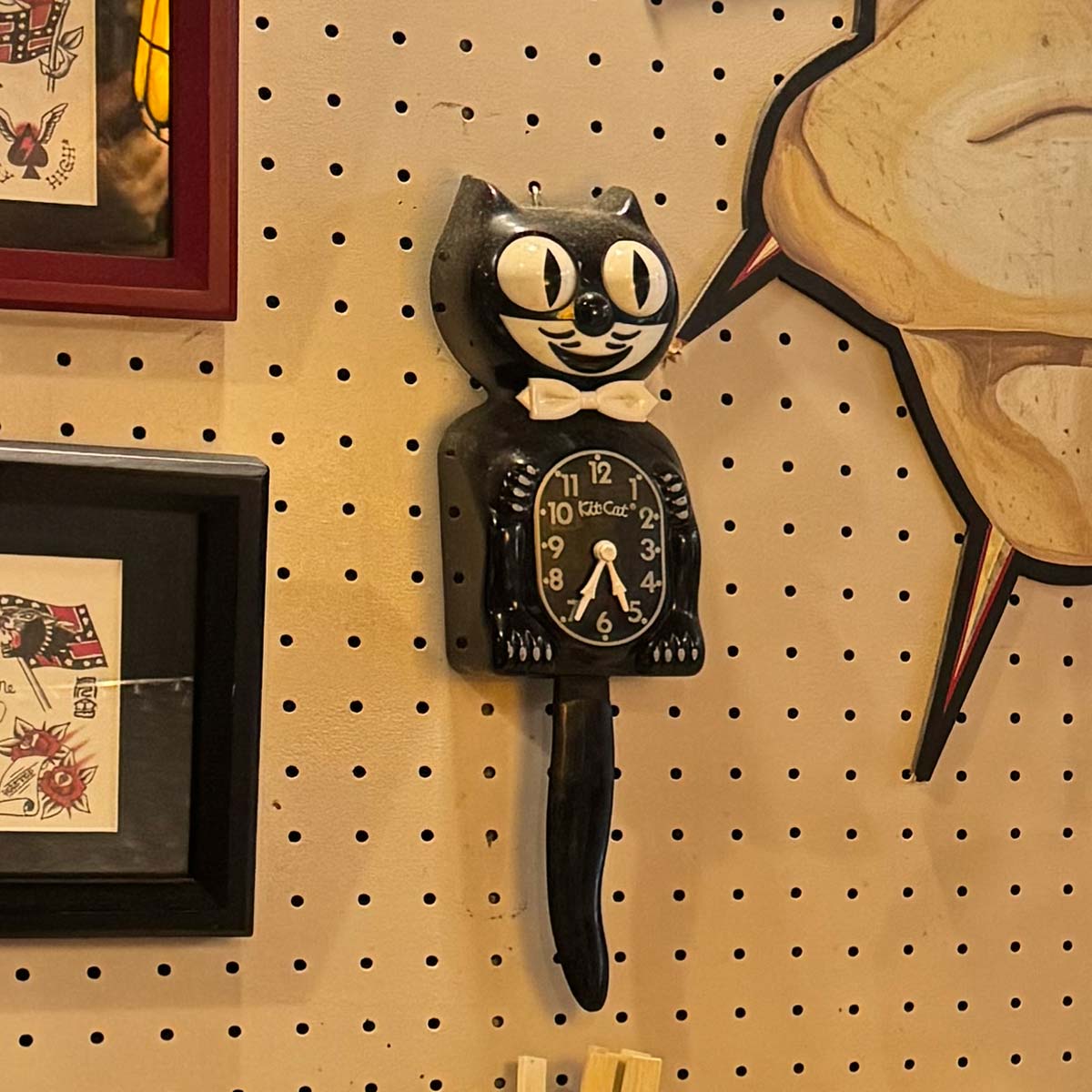 キットキャットクロック Kit-Cat Klock 正規品 猫 壁掛け時計 Back to
