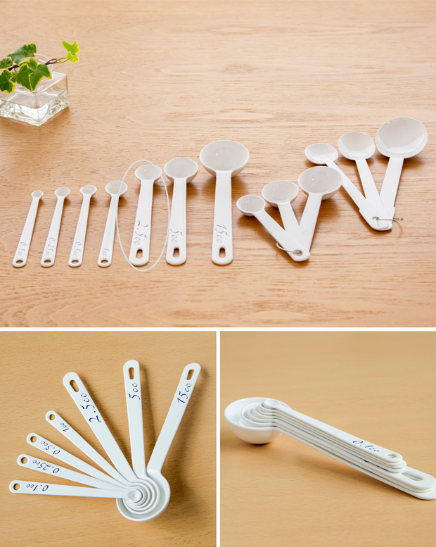 計量スプーン 2.5cc 小さじ1/2 琺瑯 ホーロー Blanc ブラン 高桑金属